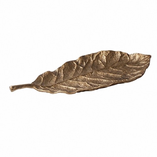 Leaf tray textured decorative - leaf,