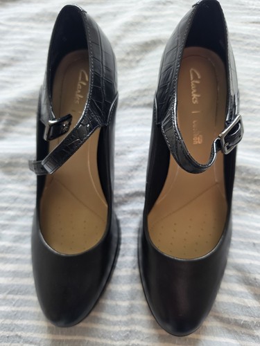 Clarks women black court - clarks, women's
