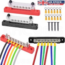 2Pcs 12V 150A Busbar 6 Way