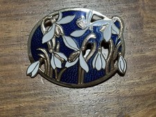 Vintage Enamel SNOWDROP Flower