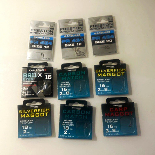 Kamasan barbless hook bundle - barbless,