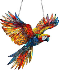 Parrot Dreamcatcher Suncatcher