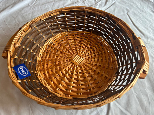 Wicker display tray large - wicker,