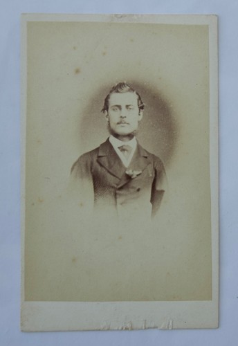 Cdv young victorian man - young,