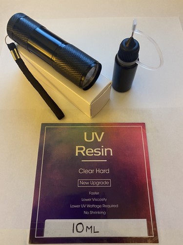 10ml fly tying clear resin - uv,