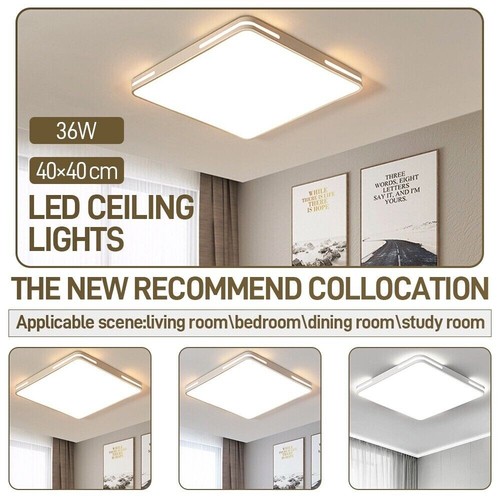 Large led ceiling light square - led,