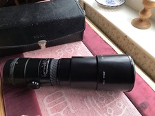 Sigma AF TELE 400mm f/5.6 Lens Pentax K Mount | Boxed + Caps + Leather Case