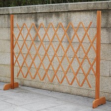 Expanding garden wood fence - ,