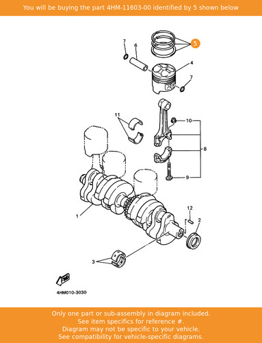 Yamaha piston ring set - yamaha,