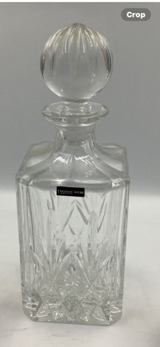 Thomas webb square crystal - thomas,