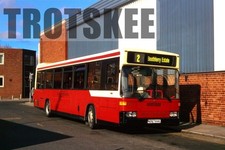 35mm Slide East Yorkshire Mercedes-Benz O405 Optare 267 N267KAG 1997 Original