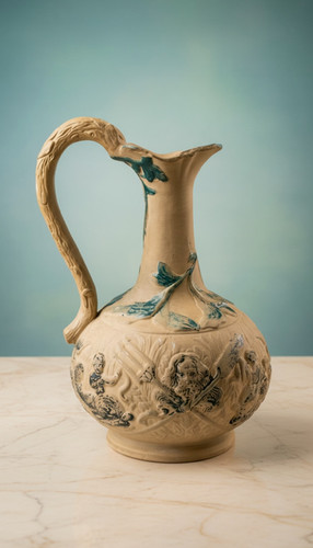 Antique 19thc german stoneware - 19thc,