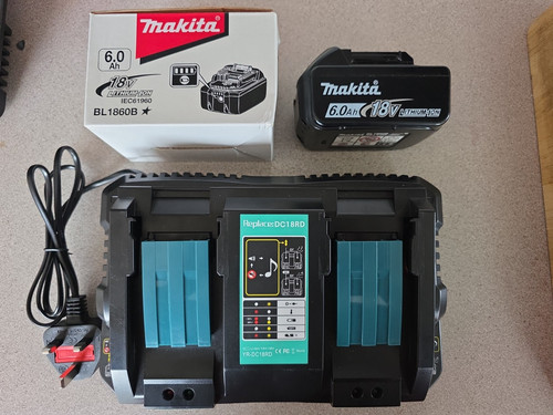 Makita 0ah bl1860b batteries - makita,