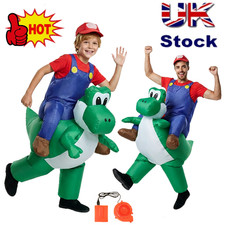 Mens Inflatable Mario Riding