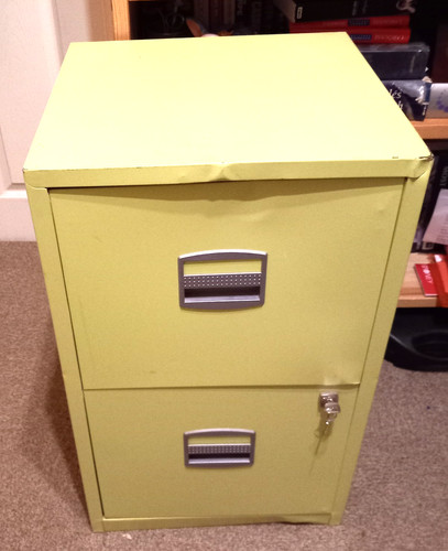 Bisley steel filing cabinet - bisley, a4