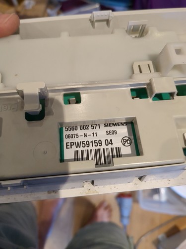 Bosch washing machine control - bosch,