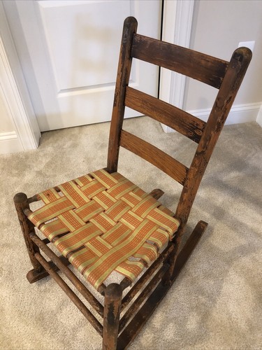 1900s child rocking - chair, arm