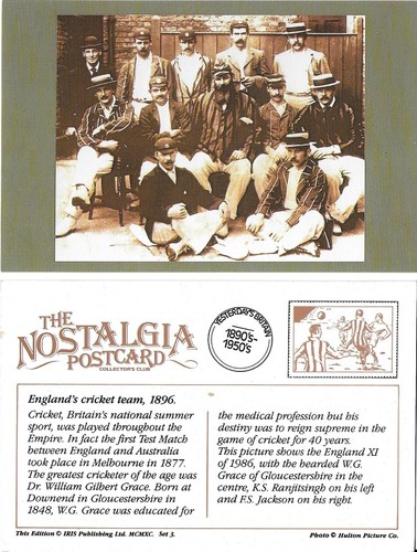 Postcard grace england - wg, &
