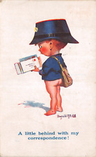 OLD COMIC POSTCARD POST BOXES ETC DONALD MCGILL USED UNUSED GOOD GOOD PLUS