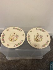 2x vintage Wade England Plates