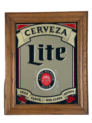Vtg miller lite cerveza - vtg,