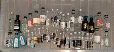 40 Miniatures Spirit Bottles