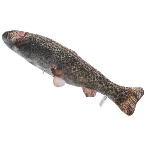 Realistic fish plush toy - realistic,