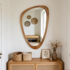Asymmetrical Wall Mirror with