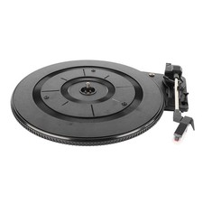 Record Player Turntable Black