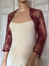 Burgundy wine lace - lace, 3/4