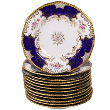 Coalport Batwing Soup Plates