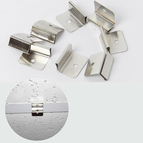 Metal ceiling grid clips - clips, –