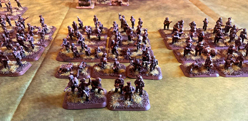 Painted 15mm flames war - painted,