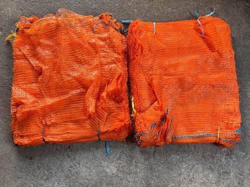 160 orange mesh potato onion - orange,