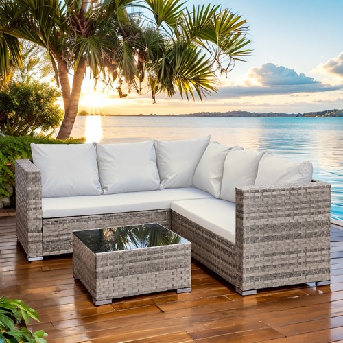 Dove grey rattan - dove,