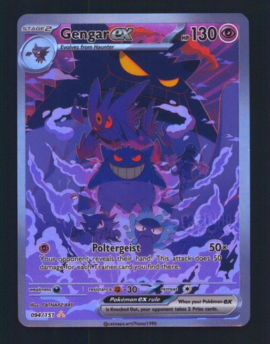 Gengar custom pokemon tcg - gengar,