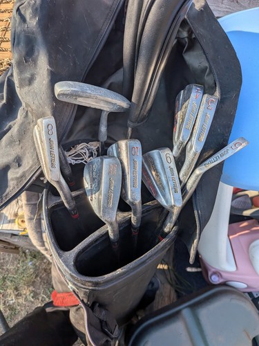 Vintage golf clubs x12 - clubs,