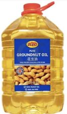 KTC 100% PURE GROUNDNUT PEANUT OIL COOKING OIL 5 LITRES PREMIUM QUALTY NEW