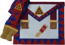 Masonic Royal Arch Principals Apron, Sash & Jewel