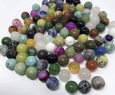 60x Mixed Semi Precious 5.5mm
