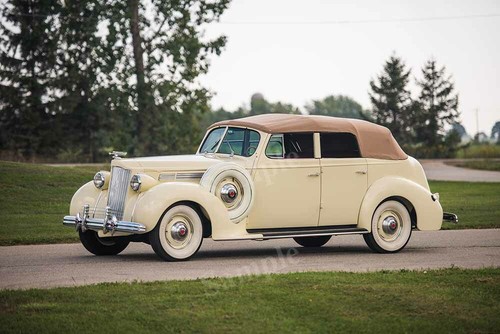 Retro packard 1938 eight - 1938,