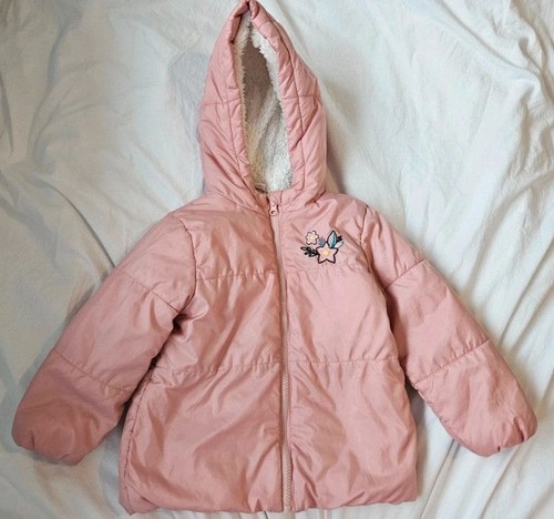 Girls pink fleece lined - fleece,