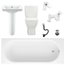 Complete bathroom suite porto - bathroom,