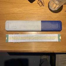 Vintage HEMMI Japan Slide Rule No. P452 With Case