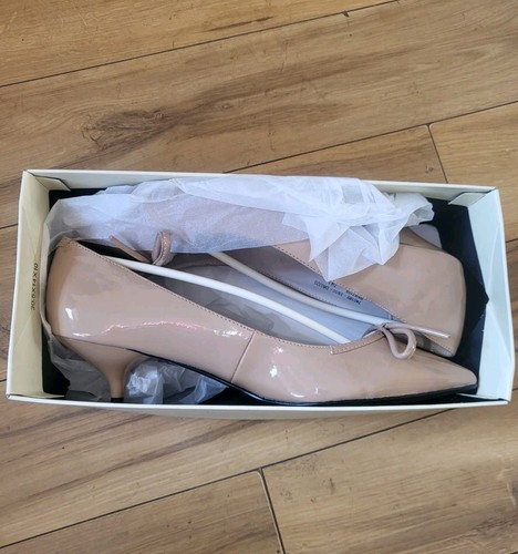 Next camel patent court shoes - camel,