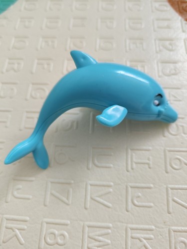 Boley plastic blue dolphin