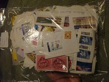 400 Grams Foreign Stamps (On Paper)