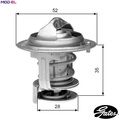 Thermostat coolant th29478g1 - thermostat,