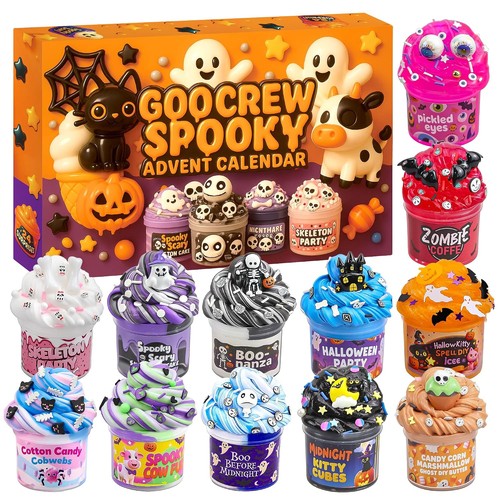 Halloween slime advent - halloween,