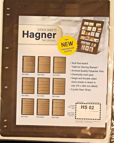 Stamp stock pages hagner 2 - ,